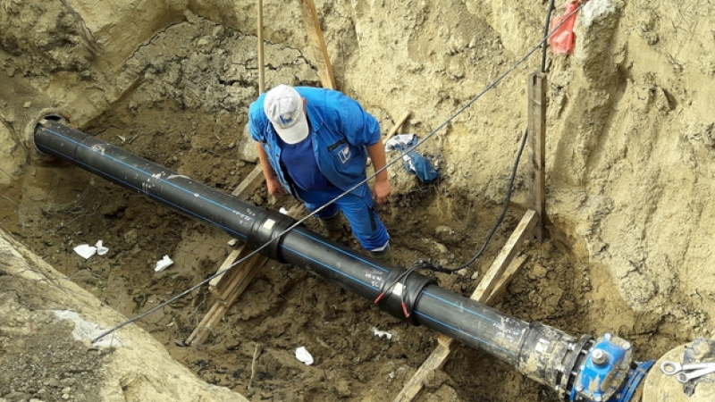 Bezvýkopové technológie / Rekonštrukcia výtlačného oceľového pot