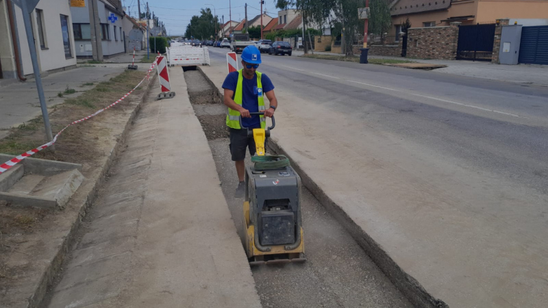 Novinky / Rekonštrukcia verejného vodovodu na ulici Špačinská v 