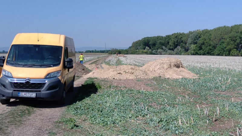 Novinky / Rekonštrukcia výtlačného vodovodného potrubia z ČS-1 d