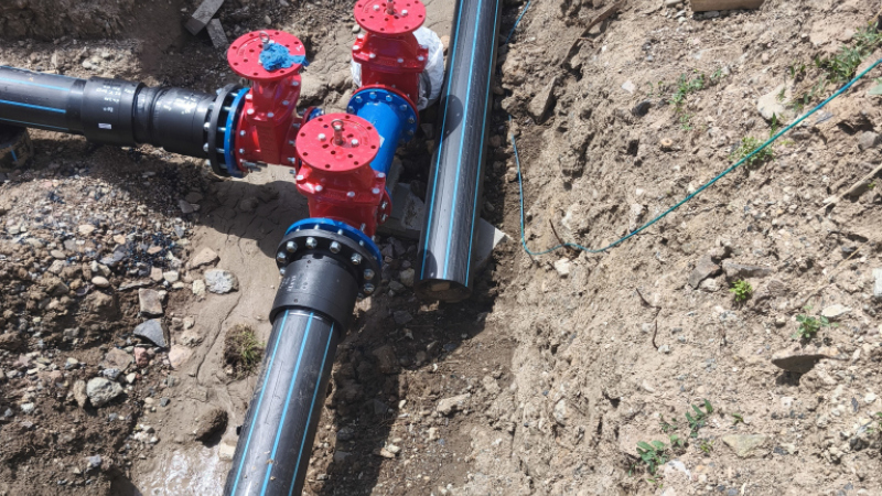 Novinky / Hydrant network reconstruction THB Novinky / Hydrant network reconstruction THB