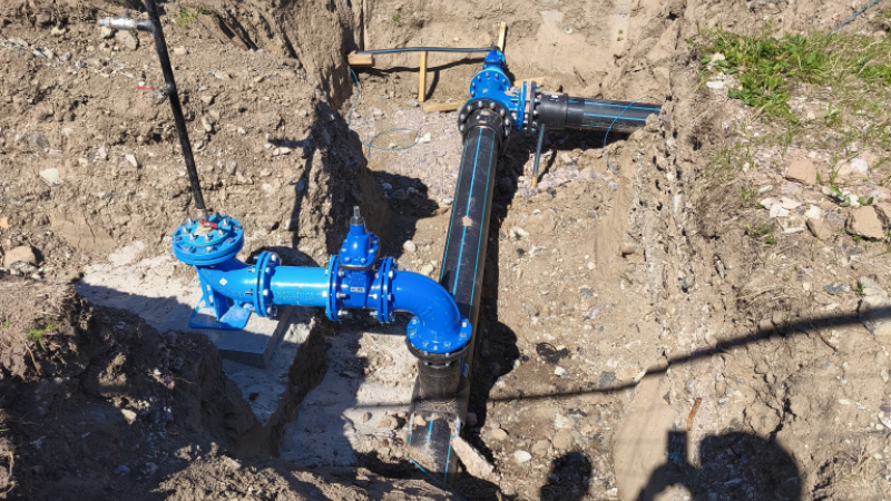 Novinky / Hydrant network reconstruction THB Novinky / Hydrant network reconstruction THB