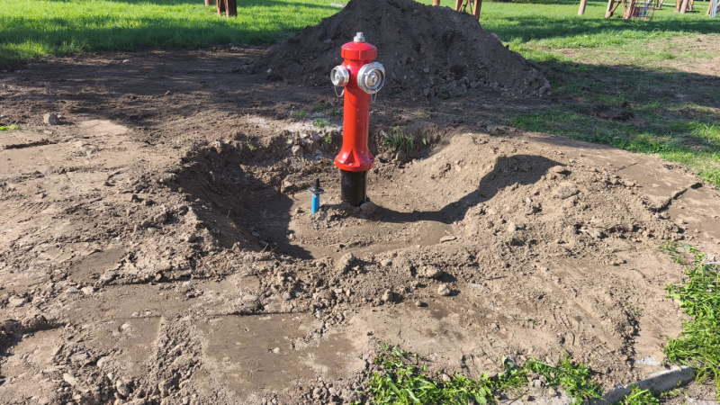 Novinky / Hydrant network reconstruction THB Novinky / Hydrant network reconstruction THB