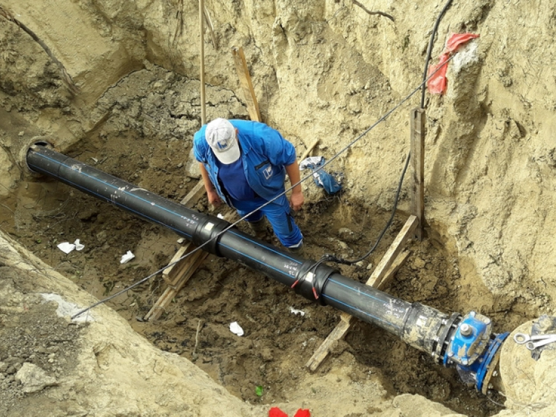 Rekonštrukcia výtlačného oceľového potrubia DN250 zo studne S3 na ČS Trnava - Bočanská